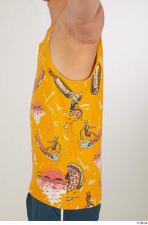 Lan dressed sports upper body yellow printed tank top 0003.jpg